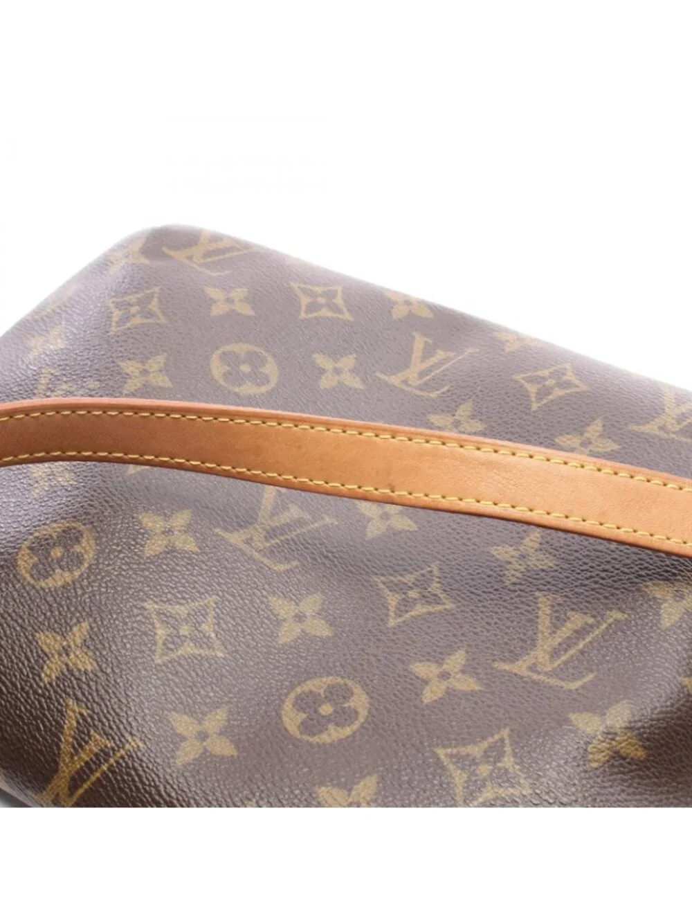 Louis Vuitton Shoulder Bag Musette Tango Long Strap Monogram Canvas Leather